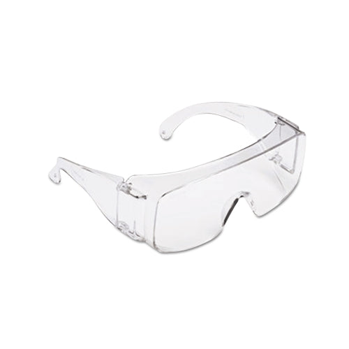 3M Tour-Guard V Protective Eyewear, Clear Polycarbon Hard Coat Lenses, Clear Frame - 20 per BX - 7100089472