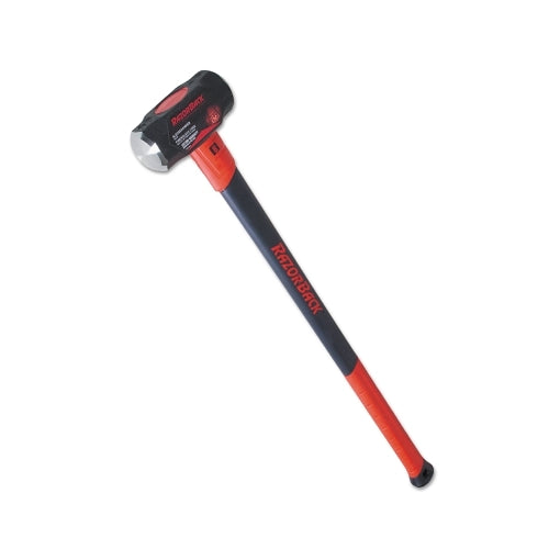 Razor-Back Sledge Hammers, 8 Lb Head, 34.26 Inches Fiberglass Handle - 1 per EA - 3113000