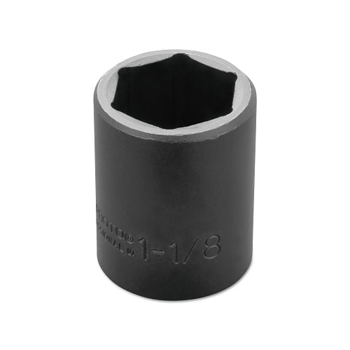 Proto Torqueplus Impact Sockets, 1/2 Inches Drive, 1 1/8 Inches Opening, 6 Points - 1 per EA - J7436H