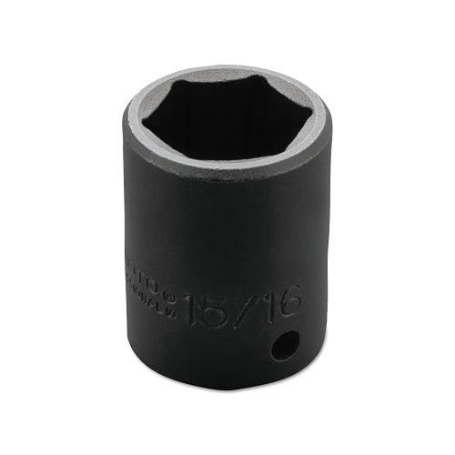 Proto Torqueplus Impact Sockets, 1/2 Inches Drive, 15/16 Inches Opening, 6 Points - 1 per EA - J7430H