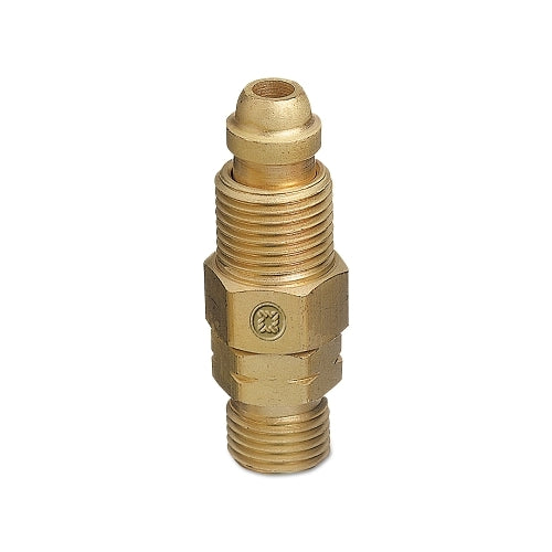 Western Enterprises Inert Arc Hose And Torch Adaptor, Straight, 200 Psig, Brass, B-Size 5/8 In-18 Rh (M) To Cga-022 9/16 In-18 Rh (M) - 1 per EA - AW403