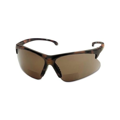 Kleenguard_x0099_ V60 30-06 Rx Readers Prescription Safety Glasses, Brown Polycarbonate Lens, Hardcoated, Tortoise, Nylon, +2.5 - 1 per EA - 19875