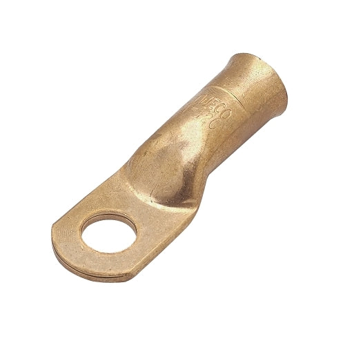 Tweco Twecolugs Crimp/Solder Lug, Cable Connector, Female, 1/0 To 2/0 Capacity, T-120 - 1 per EA - T120