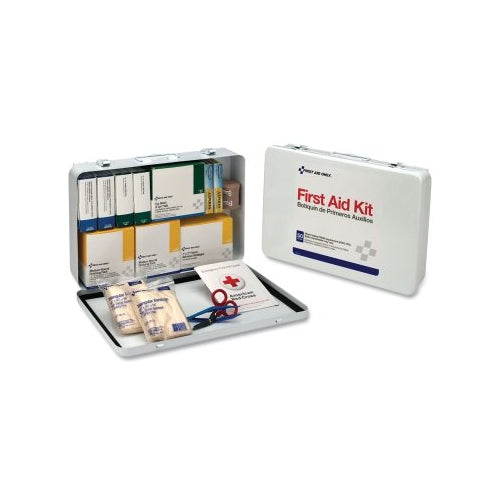 First Aid Only 50 Person Industrial First Aid Kits, Weatherproof Steel Case - 1 per KIT - 6450