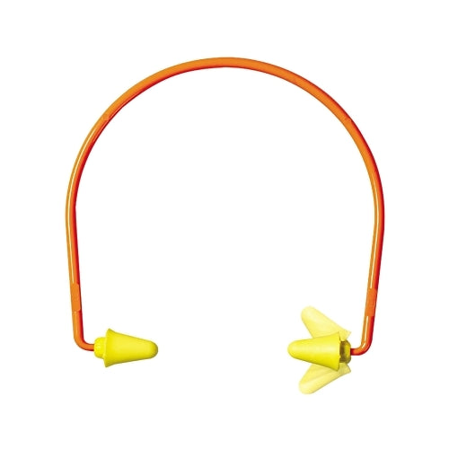 3M E-A-Rflex 28 Semi-Aural Hearing Protector, Abs, Polyurethane, Yellow, Banded - 10 per BX - 7000127170