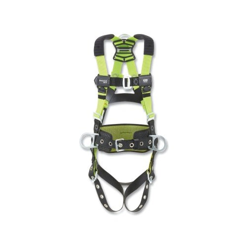 Honeywell Miller H500 Construction Standard Full Body Harness, Back/Side D-Rings, Sm/Med, Mating Chest Buckle/Tongue Leg Buckles - 1 per EA - H5CS311021