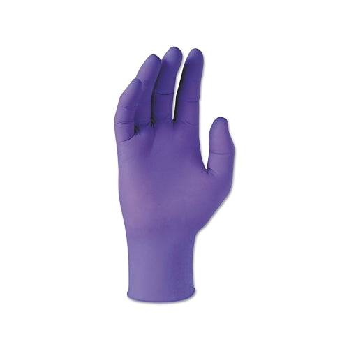 Kimtech_x0099_ Purple Nitrile_x0099_ Disposable Exam Gloves, Beaded Cuff, Unlined, X-Large, 6 Mil - 90 per BX - 55084