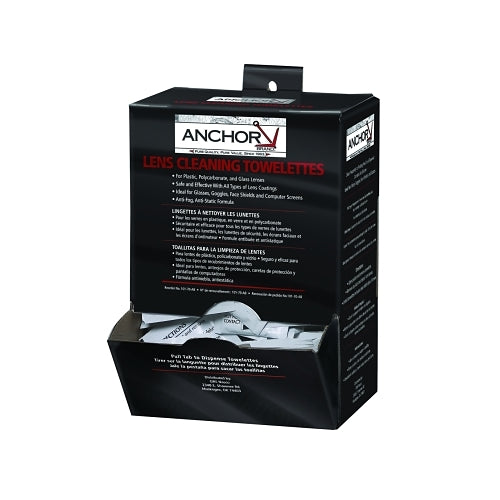 Anchor Brand Lens Cleaning Towelette Dispenser, 100 Per Box - 1 per BX - AB70