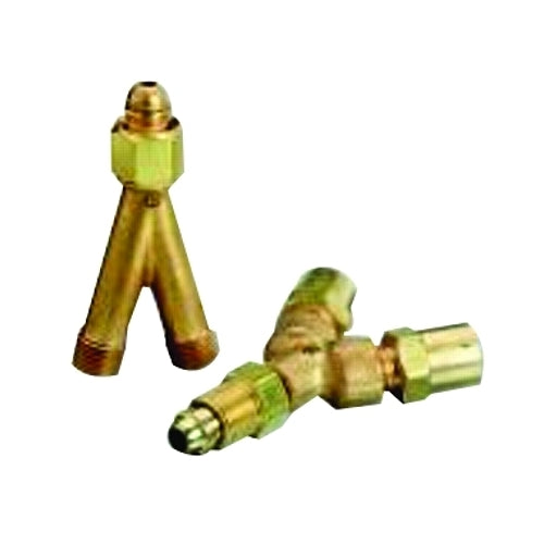 Western Enterprises Y Connections, 200 Psig, Brass, Industrial Air & Water, 5/8 Inches - 18 (F) - 1 per EA - 402