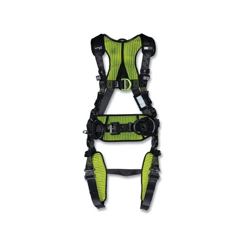 Honeywell Miller H700 Full Body Harness, Back/Side D-Rings, Univ, Qc Chest Buckle/Tongue Leg Buckles, Construction Comfort (Cc) - 1 per EA - H7CC3A2