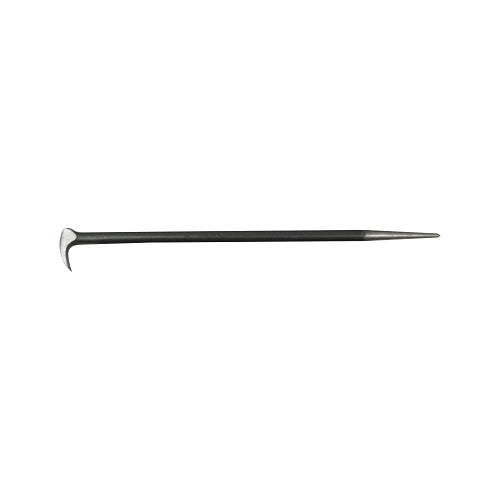 Mayhew Tools Ladyfoot Pry Bar, 16 Inches L X 5/8 Inches Stock, Right Angle Chisel/Pointed, Round - 1 per EA - 40152
