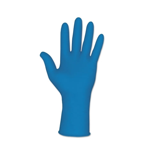 Mcr Safety Disposable Latex Gloves, Textured Grip, Powder Free, 11 Mil, X-Large, Blue - 500 per CS - 5049XL