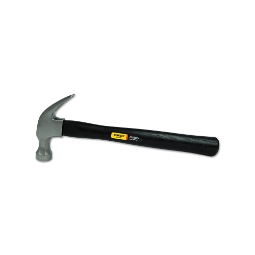 Stanley Wood Handle Nail Hammer, High Carbon Steel, Hickory, 13-1/4 Inches L, 16 Oz Head - 1 per EA - 51616