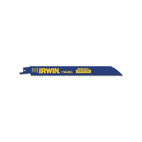 Irwin Metal Cutting Reciprocating Blade With Weldtec, 8 Inches X 0.738 In, 18 Tpi, 50/Pk - 50 per PK - 372818BB