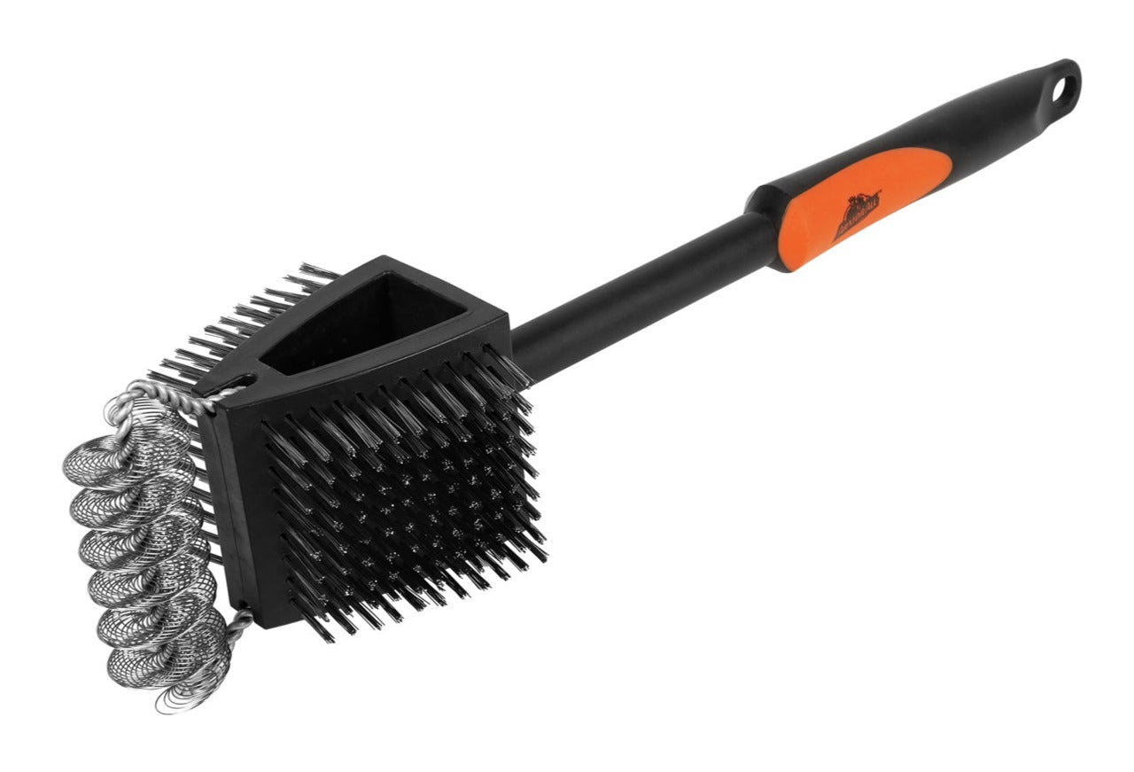 Mr. Bar-B-Q Armor All Oversized Triple Action Commercial Brush