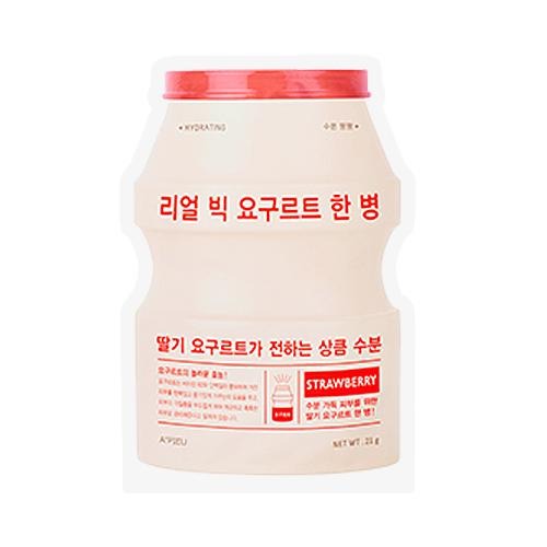 Real Big Yogurt One Bottle Strawberry - 1 Sheet