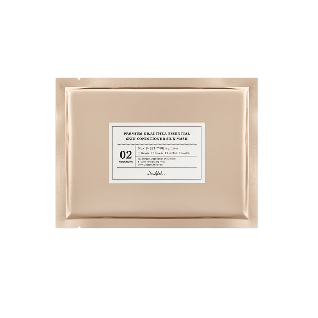 Premium Essential Skin Conditioner Silk Mask - 1 Box of 5 Sheets