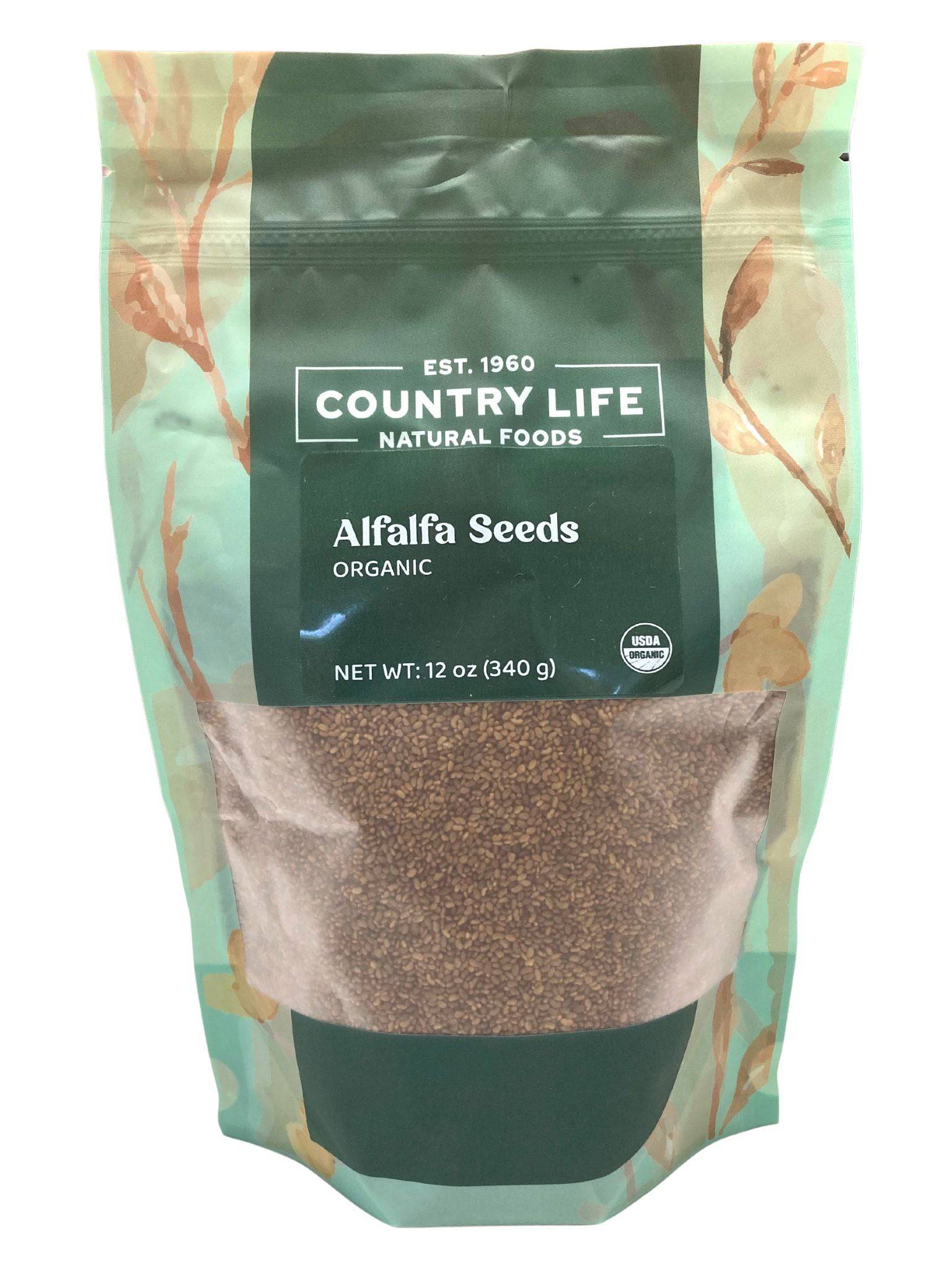 Alfalfa Seeds, Organic