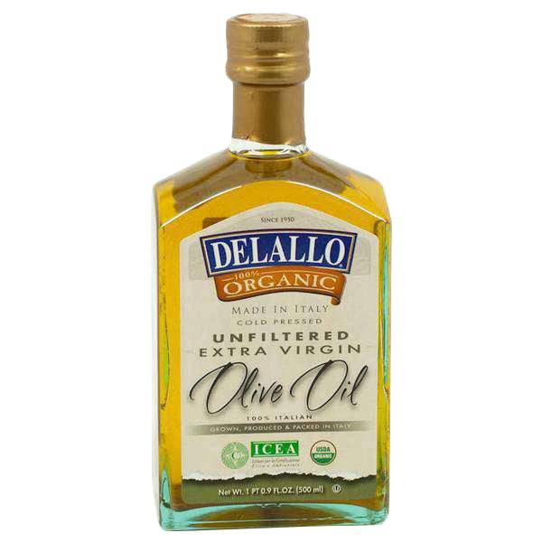 Olive Oil, Extra Virgin, Organic, DeLallo