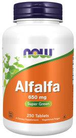 Alfalfa 650mg 250 Count