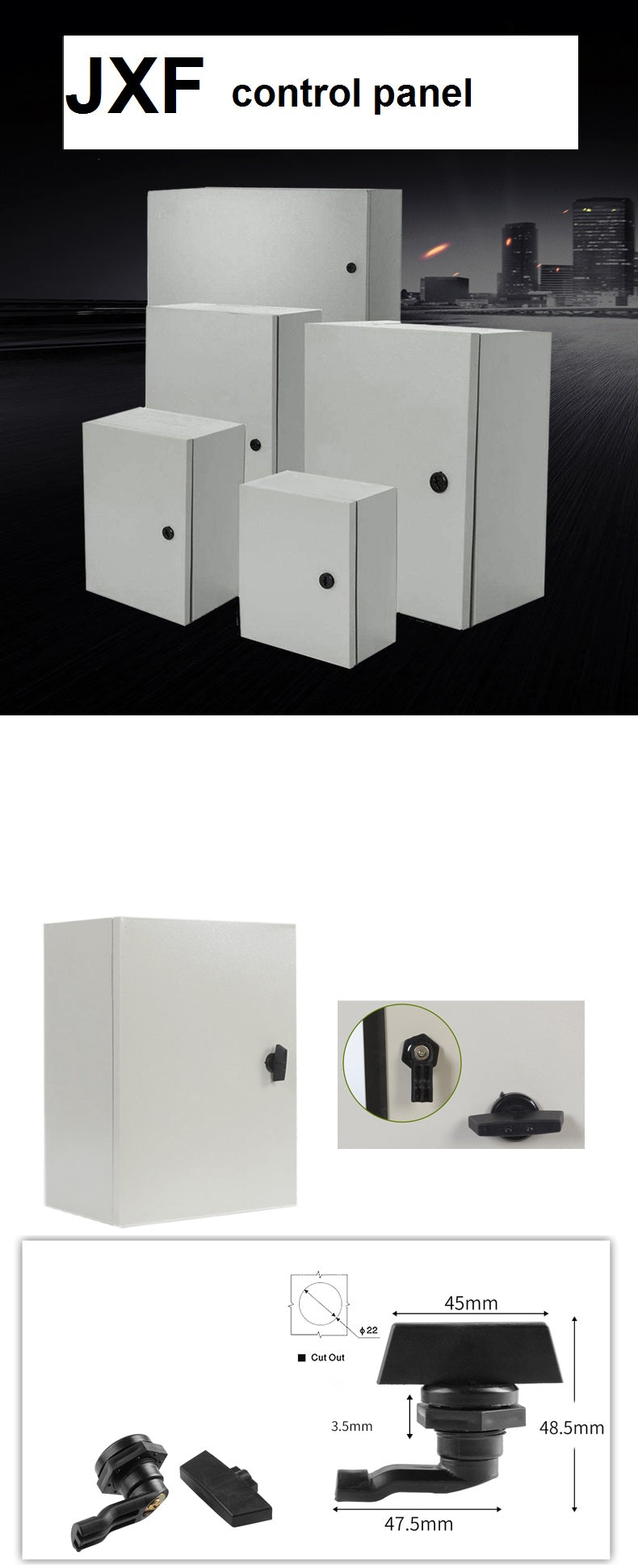 JXF basic business box vertical box indoor distribution box 600*500*200 .