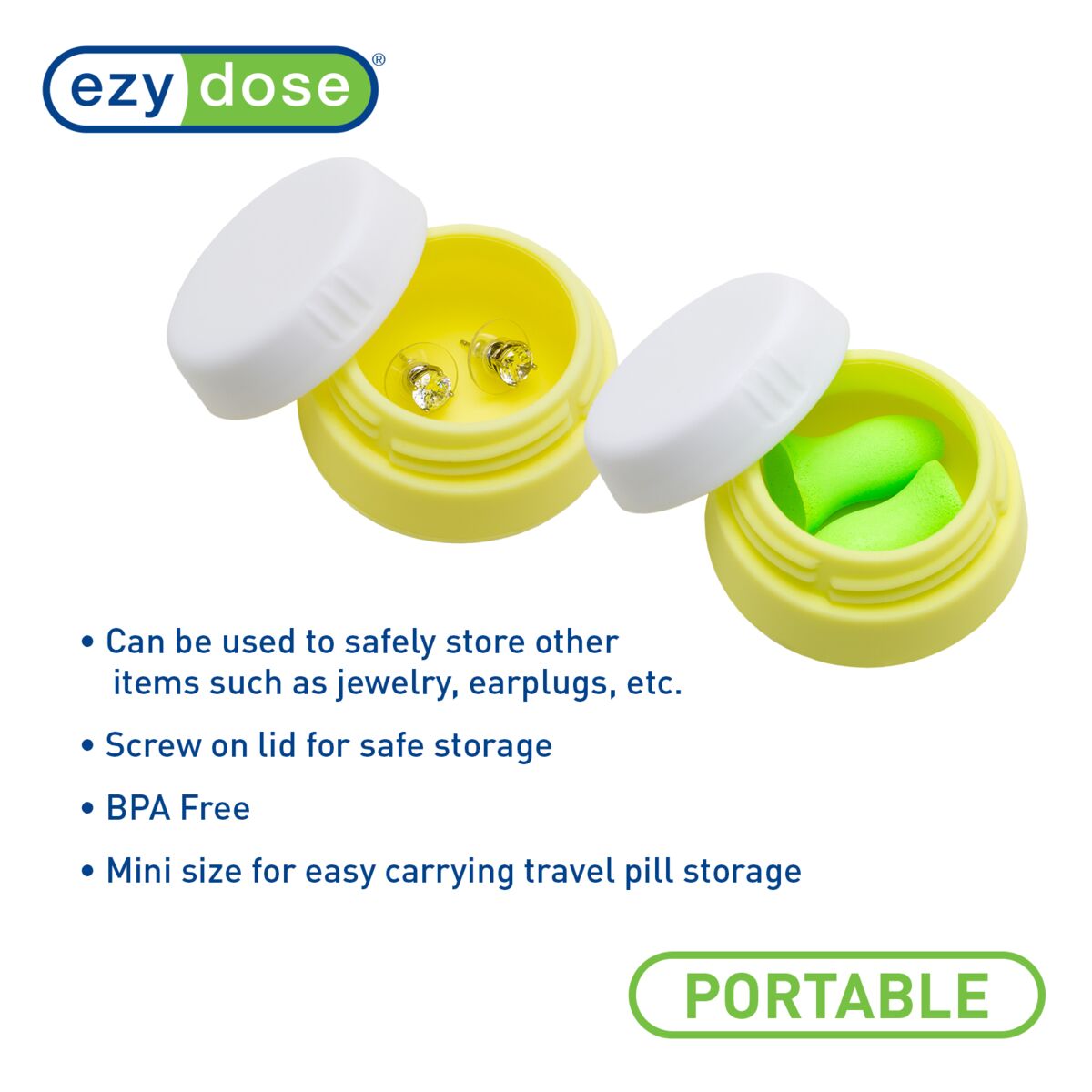 Ezy Dose? Silicone Jars (3-Pack)