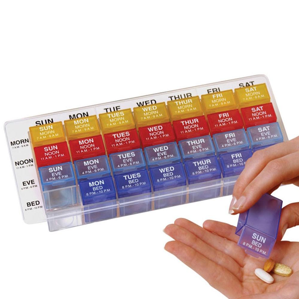 Ezy Dose? Weekly 4x a Day Med-Control Tray