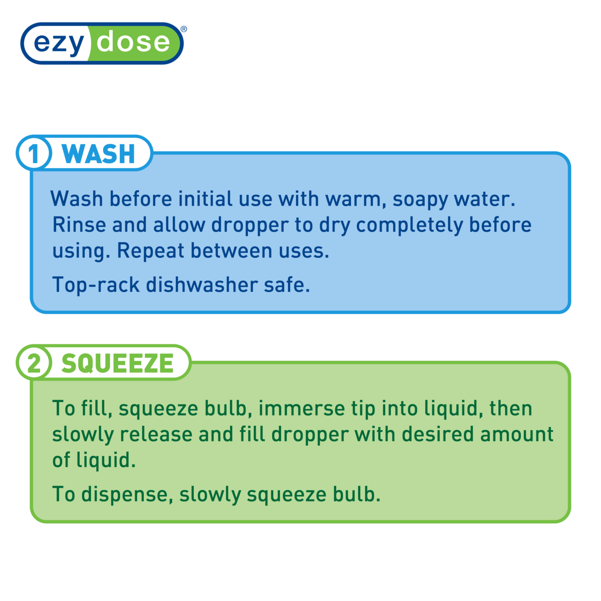 Ezy Dose Kids? Straight-Tip Glass Medicine Dropper (1 mL)