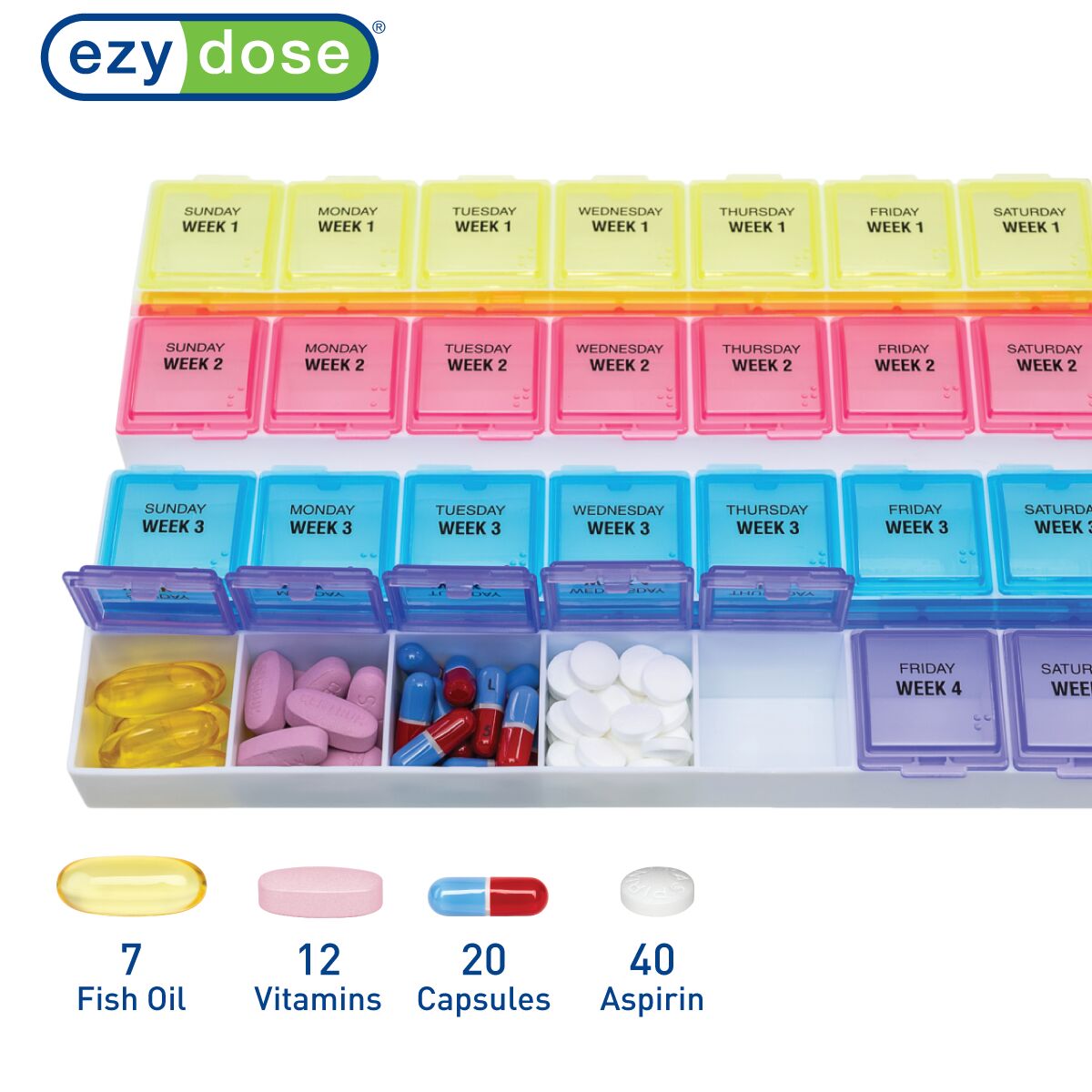 Ezy Dose? 28-Day Medtime Planner?