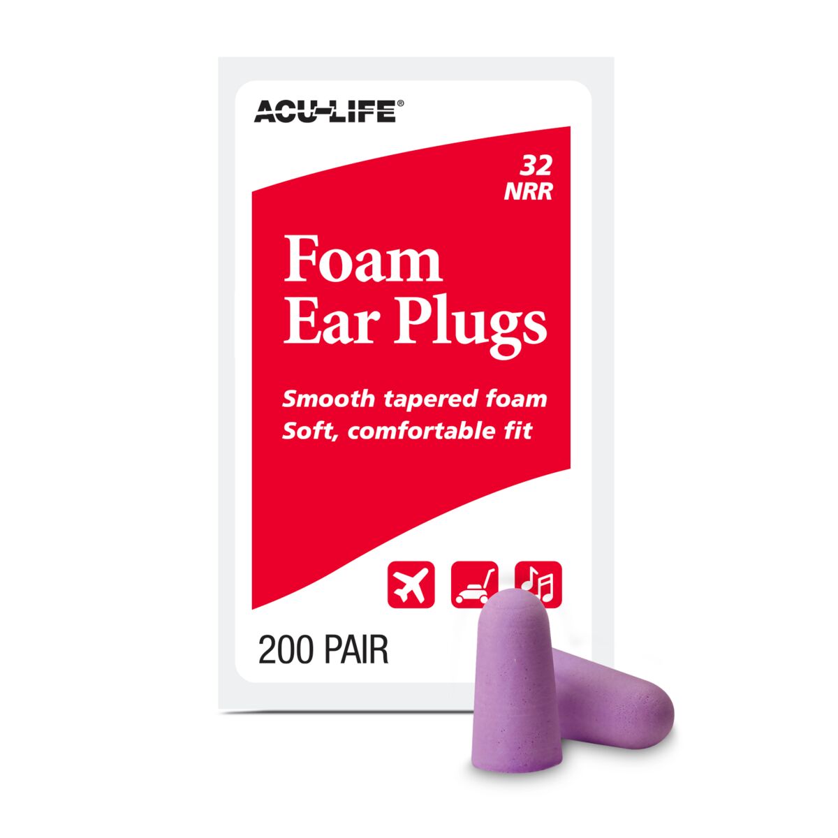 Acu-Life? Foam Ear Plugs