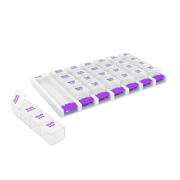 Ezy Dose? Push-Button One-Day-At-A-Time? Pill Planner