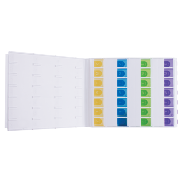 Ezy Dose? Easy Fill Weekly Medtime Planner (XL)