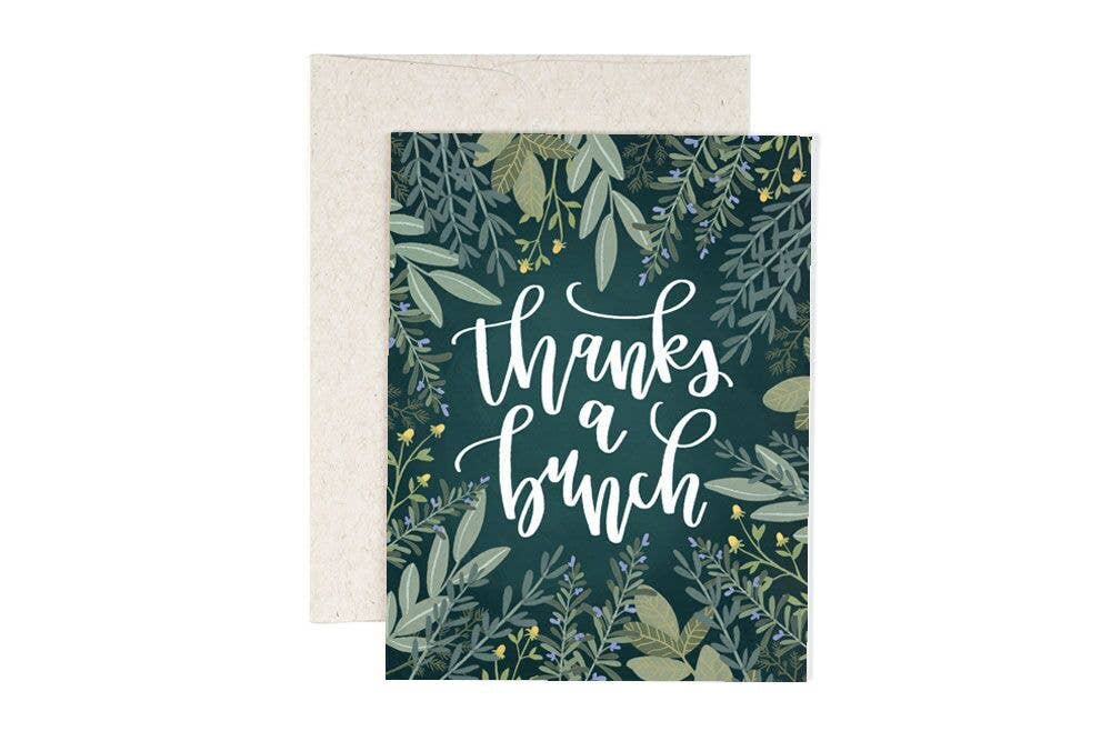 Herb Thank You Greeting Card