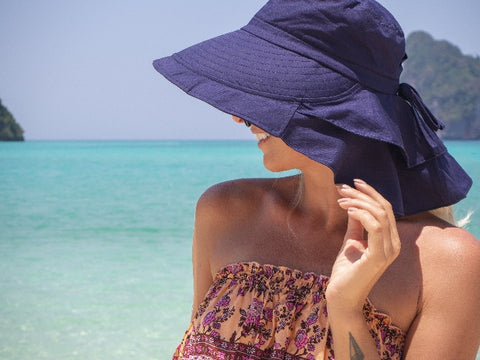 Buy TINSICO Bucket Hat for Women, Travel Beach Fisherman Summer