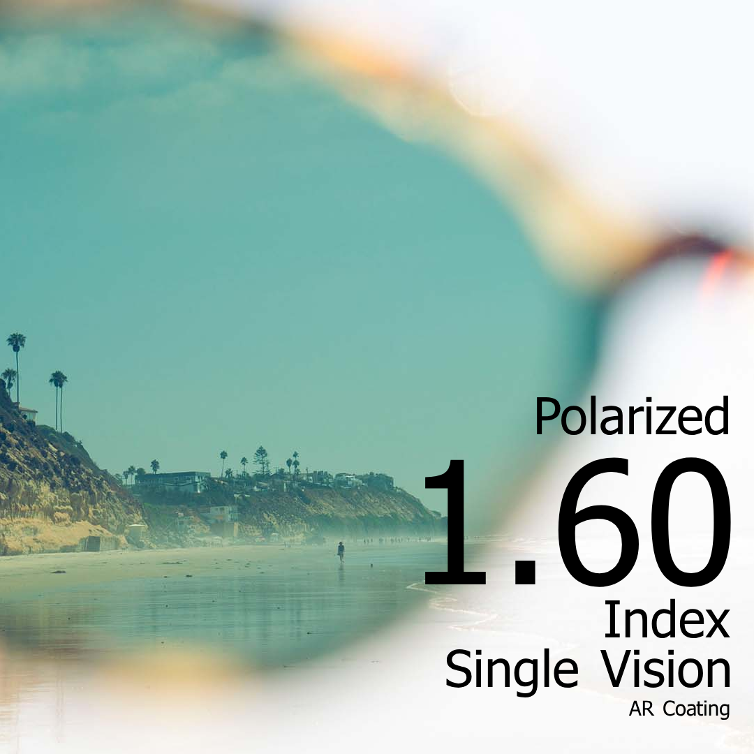 High Index 1.60 Polarized Sunglasses Lens Xeon 5s