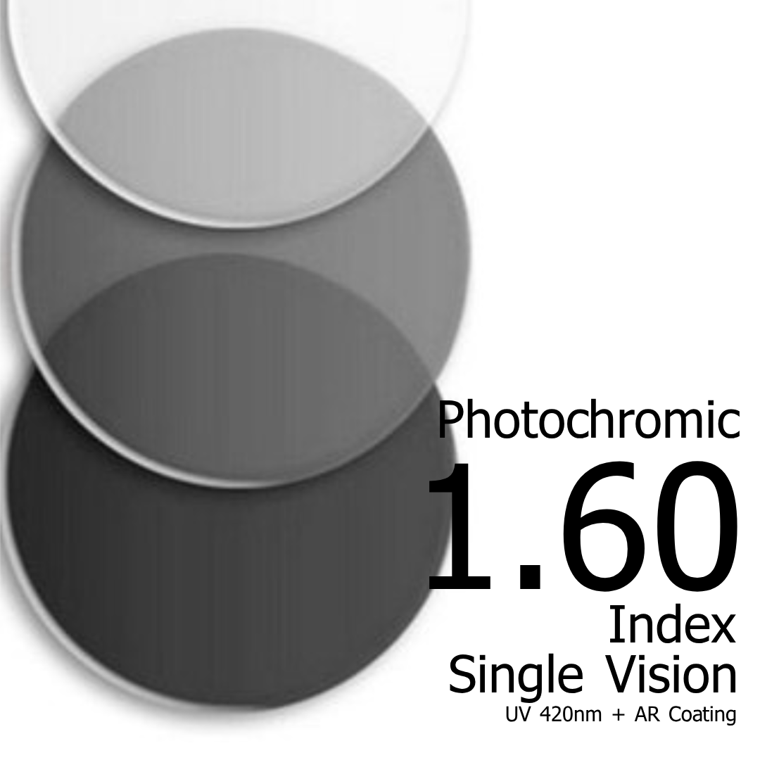 High Index 1.60 Photochromic Lens Argon 4s
