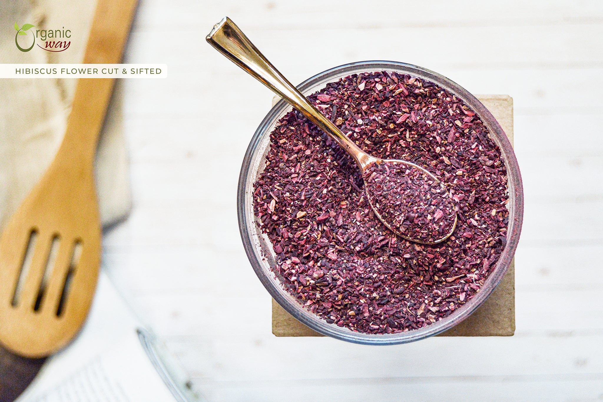 Hibiscus Flower (Cut & Sifted)