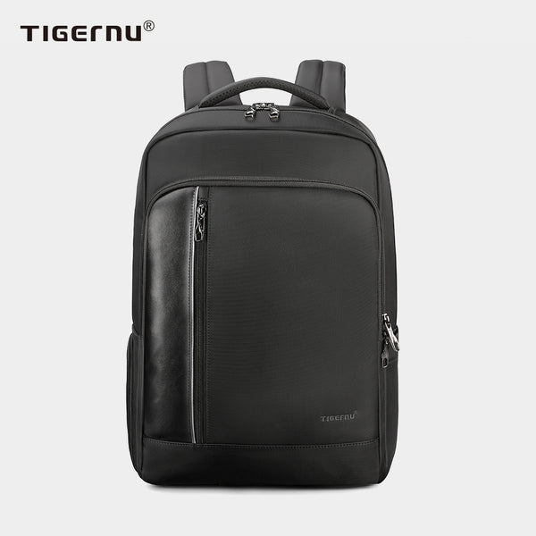 TIGERNU T-B3668 black laptop backpack - ergonomic design with 15.6 inch laptop compartment