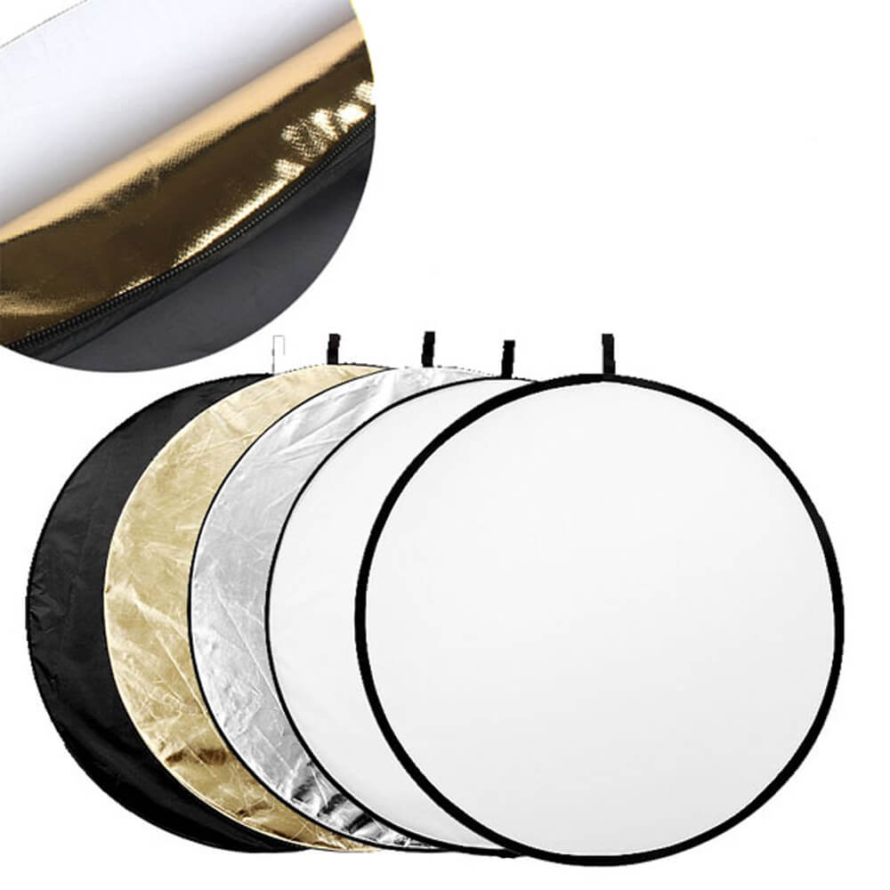 Deco Photo 5-in-1 Collapsible Multi-Disc Light Reflectors (23