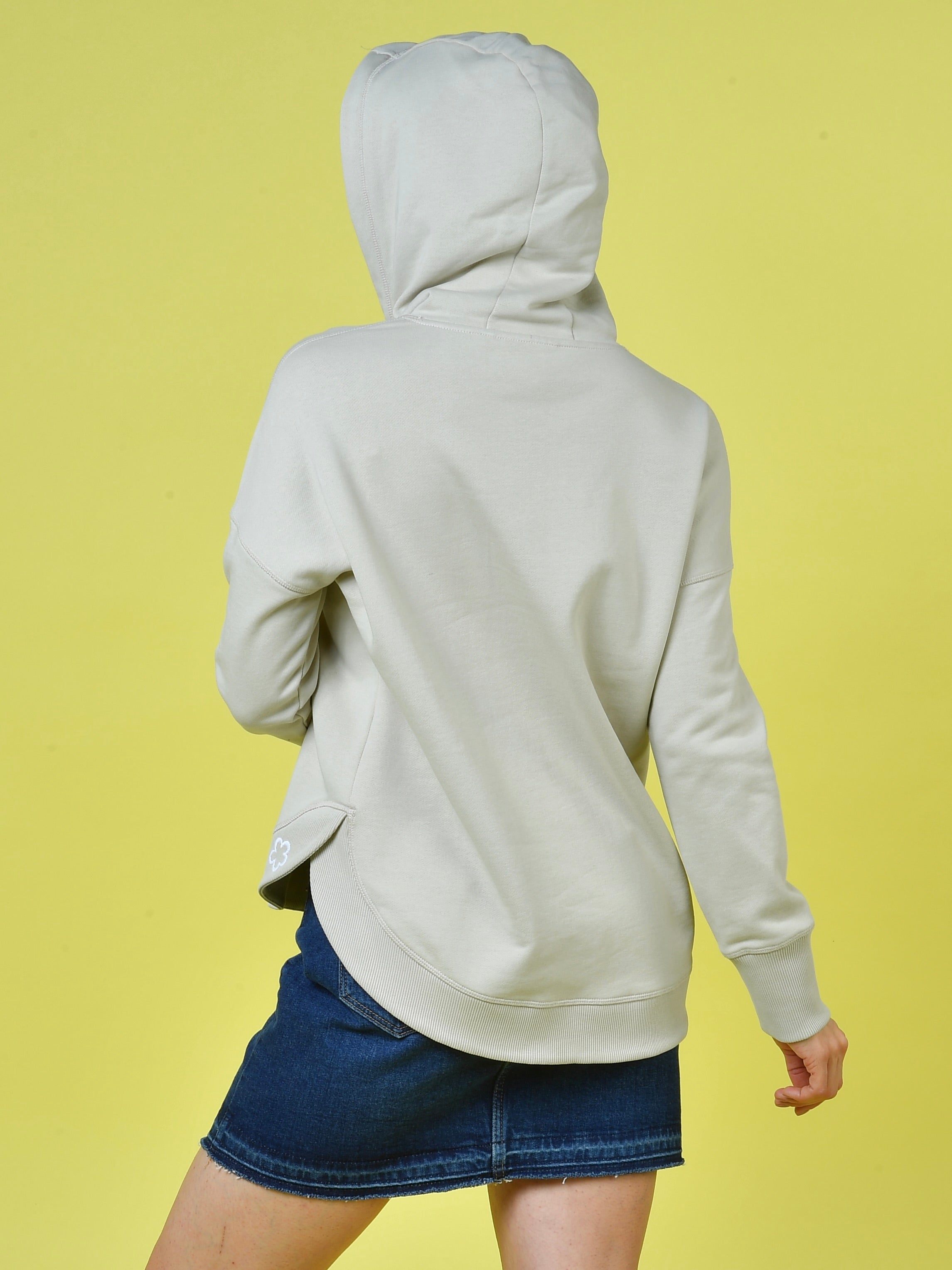 Eos - Rounded Hem Hoodie