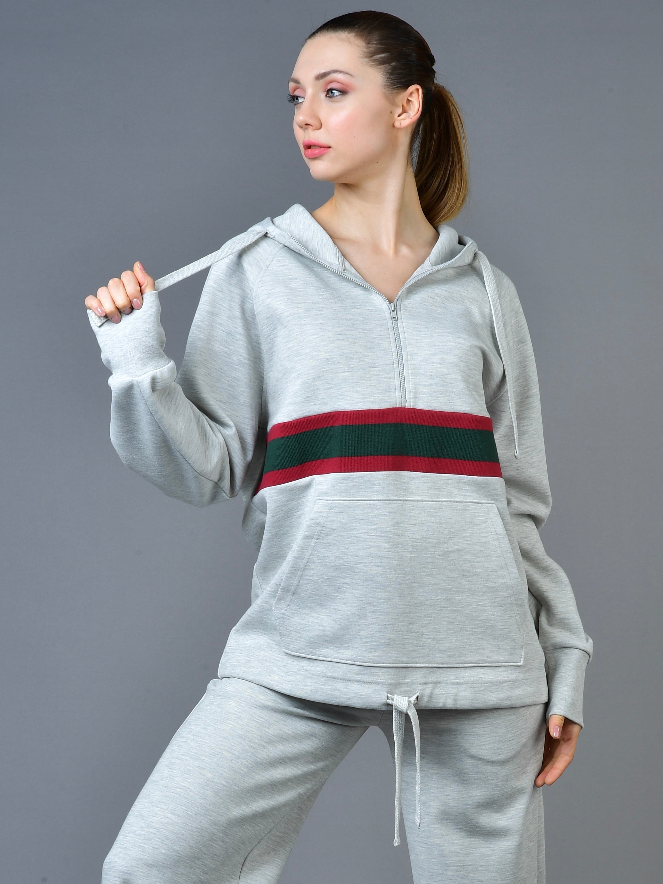 Georgia - Chest Stripe Hoodie