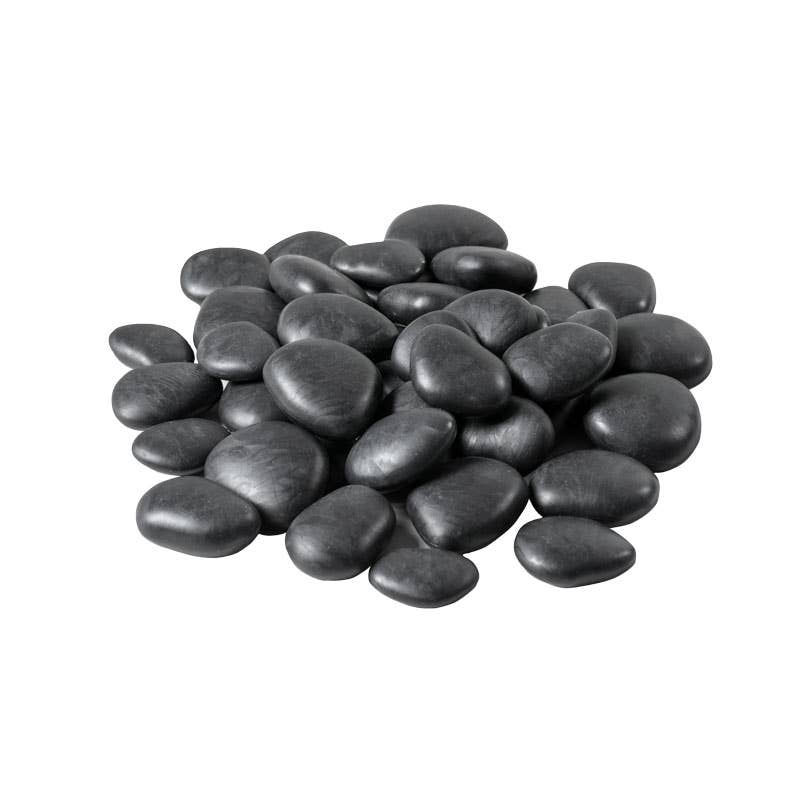 Recycled Resin River Rock Pebbles - Plant Decor & Soil Protection