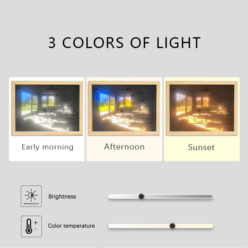 Luminous Landscapes Light Art Decor