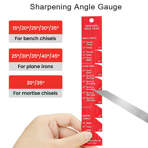 Levoite Honing Guide Sharpening System Sharpening Angle Gauge