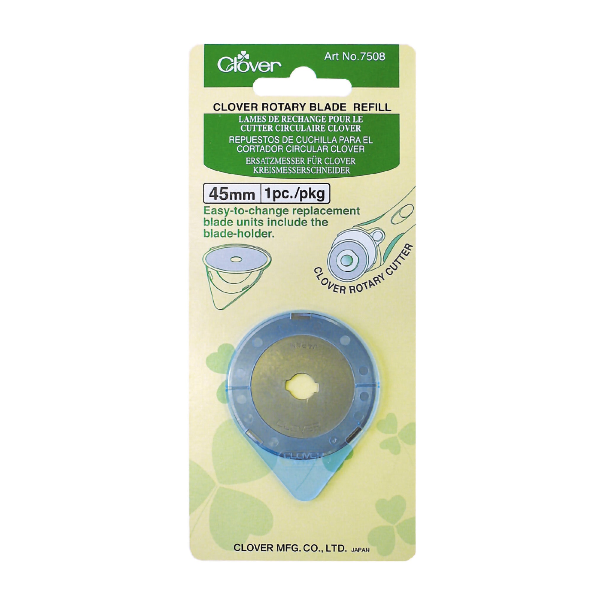 CLOVER ROTARY CUTTER BLADE REFILL 45mm