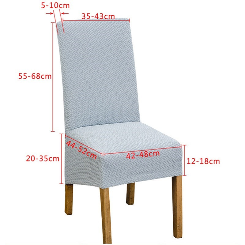 Extra Long Back Dining Chair Cover, Outdoor Dining Chair Size Chart