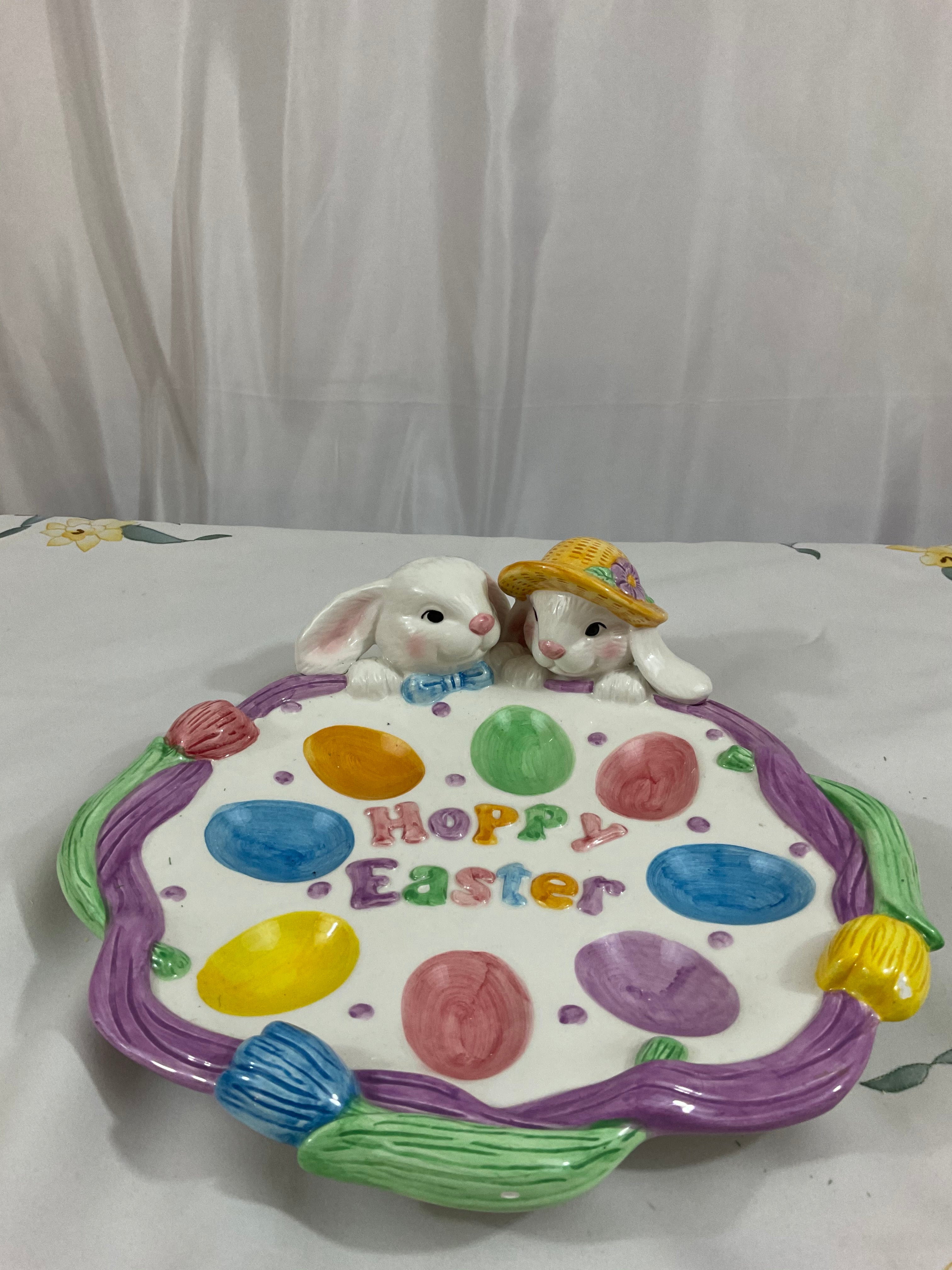 Easter Egg Plate - 