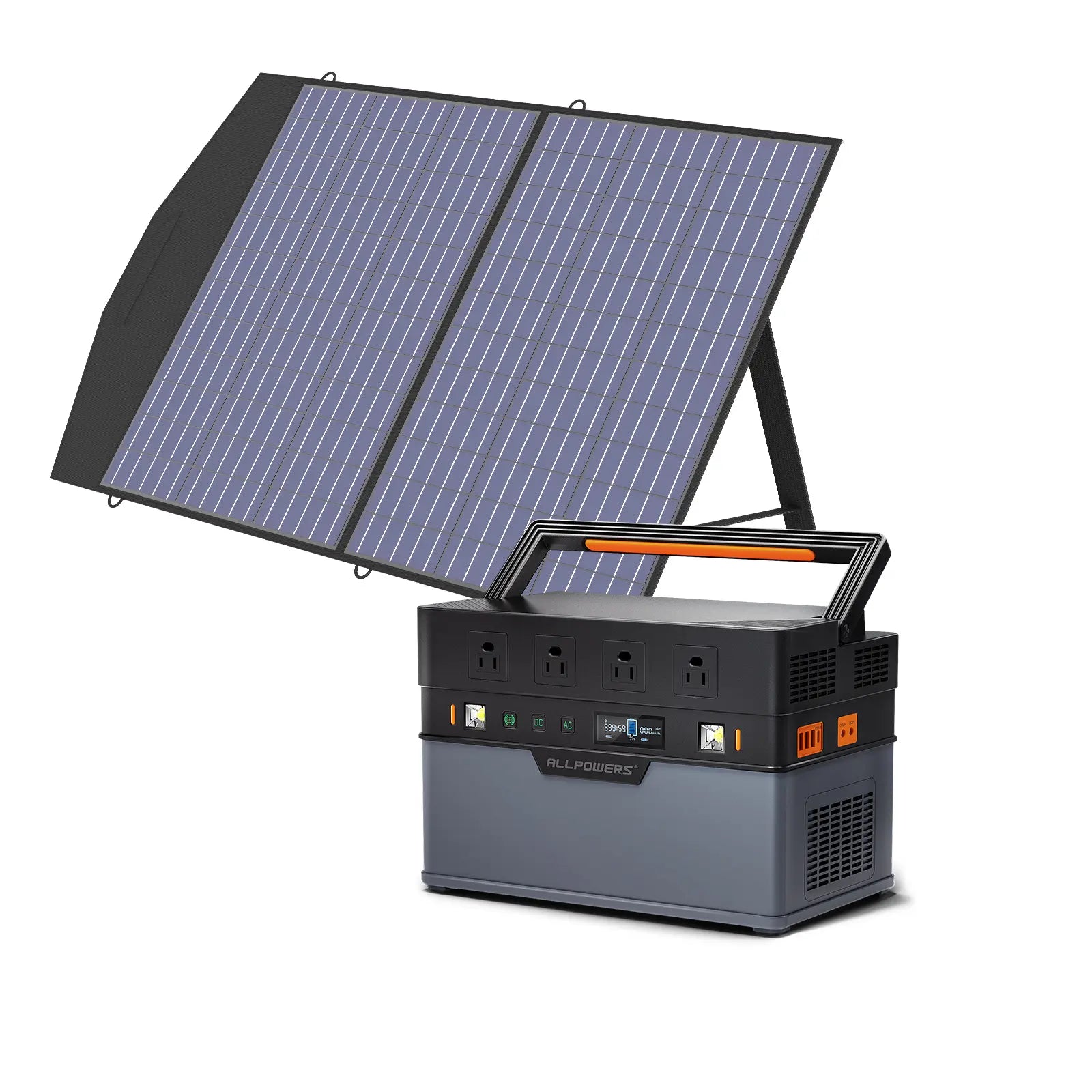 ALLPOWERS S1500 Portable Power Station 1500W 1092Wh (S1500 + SP027 100W Solar Panel)