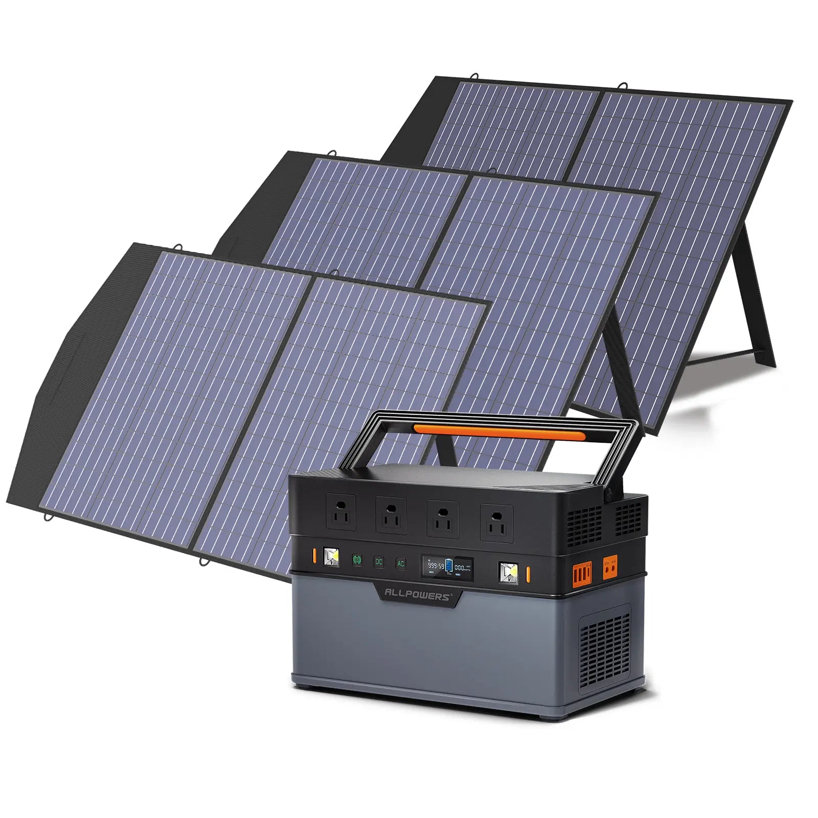 ALLPOWERS S1500 Portable Power Station 1500W 1092Wh (S1500 + 3 x SP027 100W Solar Panel)