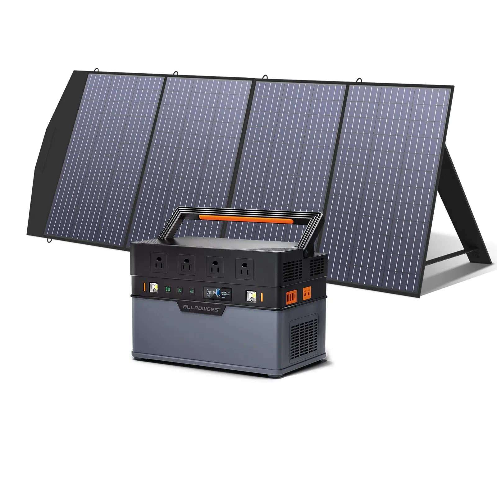 ALLPOWERS S1500 Portable Power Station 1500W 1092Wh (S1500 + SP033 200W Solar Panel)